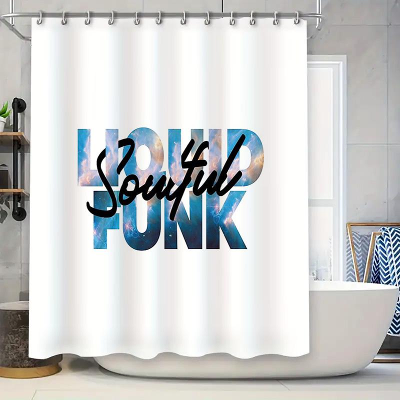 

Ocean Wave Shower Curtain Set Coastal Blue Sea Landscape Bathroom Decor Waterproof Fabric Modern Artistic Home Textile W60H190(CM)-1 Pcs