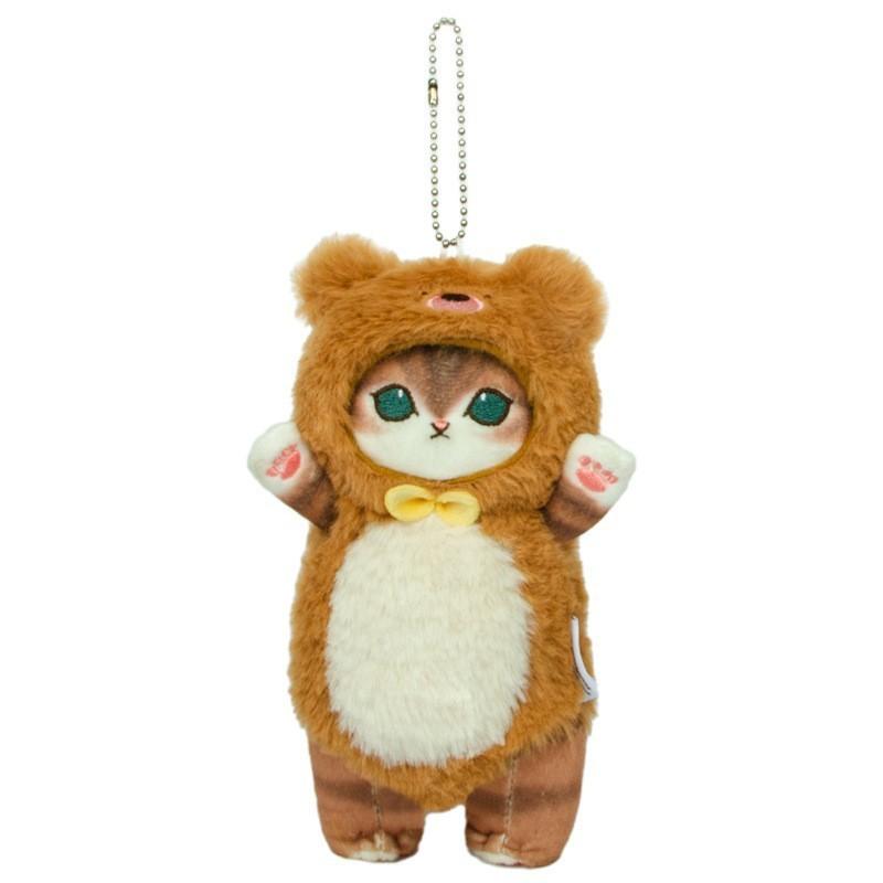 Mofusand Cat Plush Keychain With Soft Short Plush For Girls Gift And Decoration