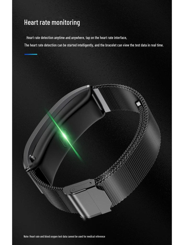 Smart Bracelet with Bluetooth Earbuds: B6S Color Screen Sports Watch for Calls and More
