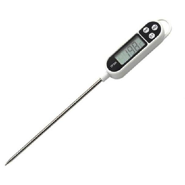 Food Thermometer Digital Meat Cooking Thermometer Instant Read Long Probe Auto Off LCD Screen Kitchen 4