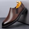 2024 Herren Lederschuhe Klassische Business Casual Kleiderschuhe Weiche Sohle Fahrschuhe für Herren Oxford Büroschuhe Slipper Loafers