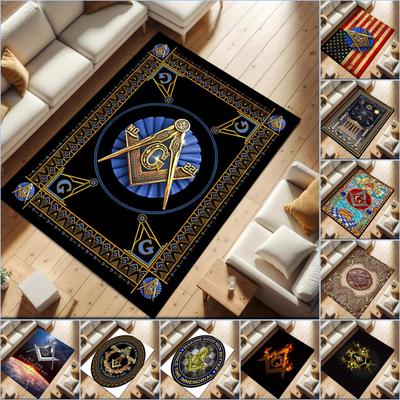2026 New Style Illuminati All-Seeing Eye Carpet Rug for Living Room Bedroom Home Sofa Decoration,Kids Play Non-slip Floor Mat