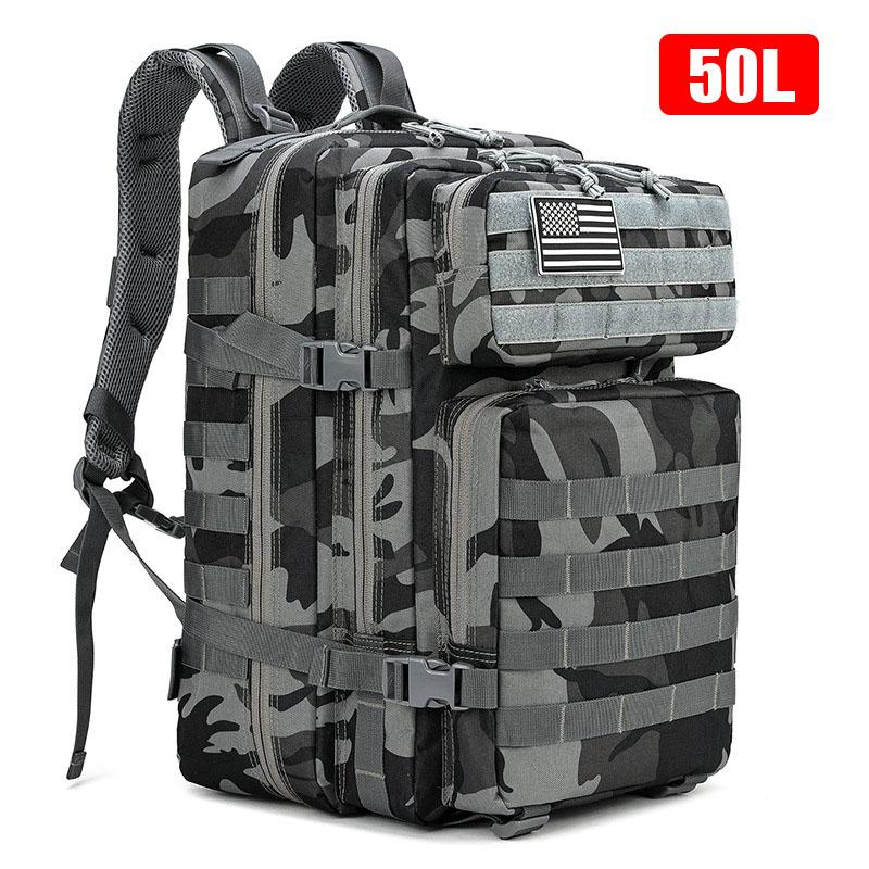 30L/50L Women Men Backpack Sport Trekking Hunting Nylon Rucksack Military Hiking Bag Navy Blue Pink Camouflage Tactical Backpack