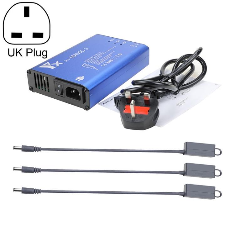For DJI Mavic 3 YX 1 To 5 Charger With Switch