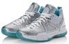 Li Ning WOW 5 Way Of Wade 5 Comfortable Non slip Lightweight Low top Basketball Shoes Men's Silver White ABAL047-35