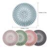 Drain Hair Catcher Silicone Bathroom Accessories Shower Drain Protector Sink Drain Strainer Hair Stopper for Shower Kitchen Bathroom Tub 0.8 Pack