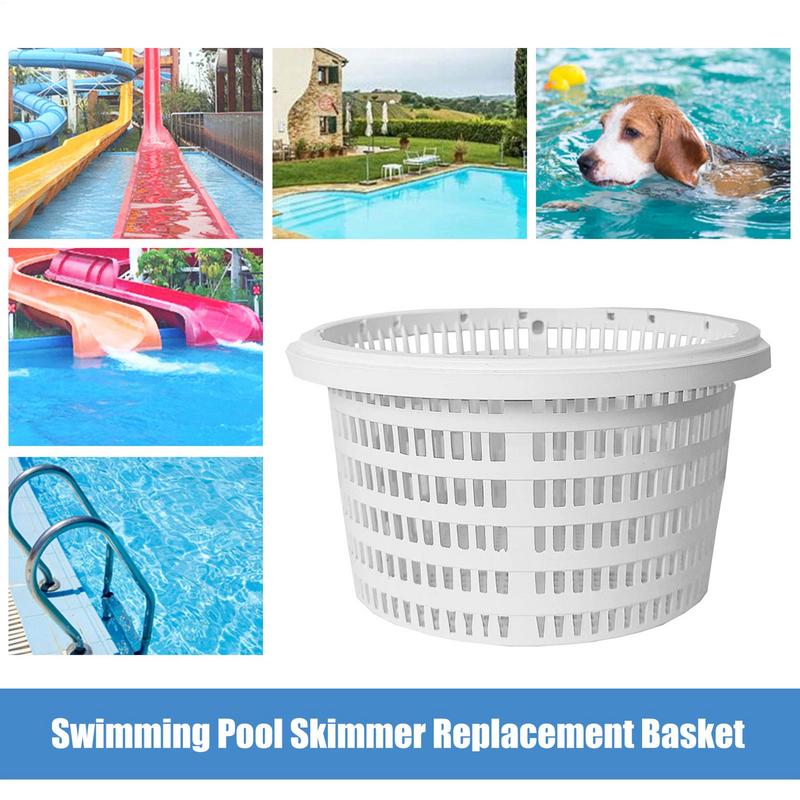19cm Schwimmbad Skimmerkorb Aufstellpool Filterkorb Schwimmbad Reinigungszubehör