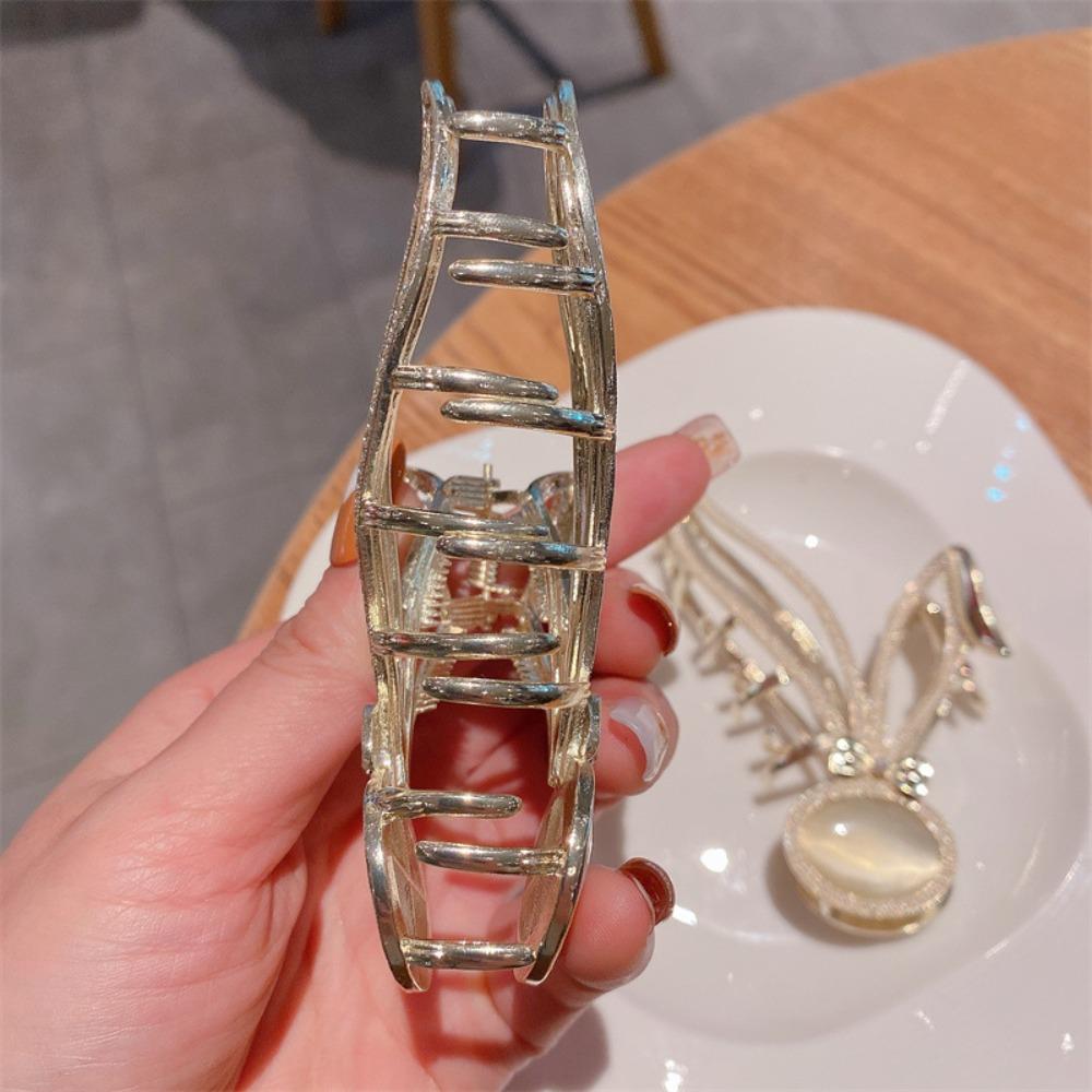 Pearl Korean Hair Accessories Hair Crab Clip Rabbit Shark Clip Female Hair Claw Girl's Headwear