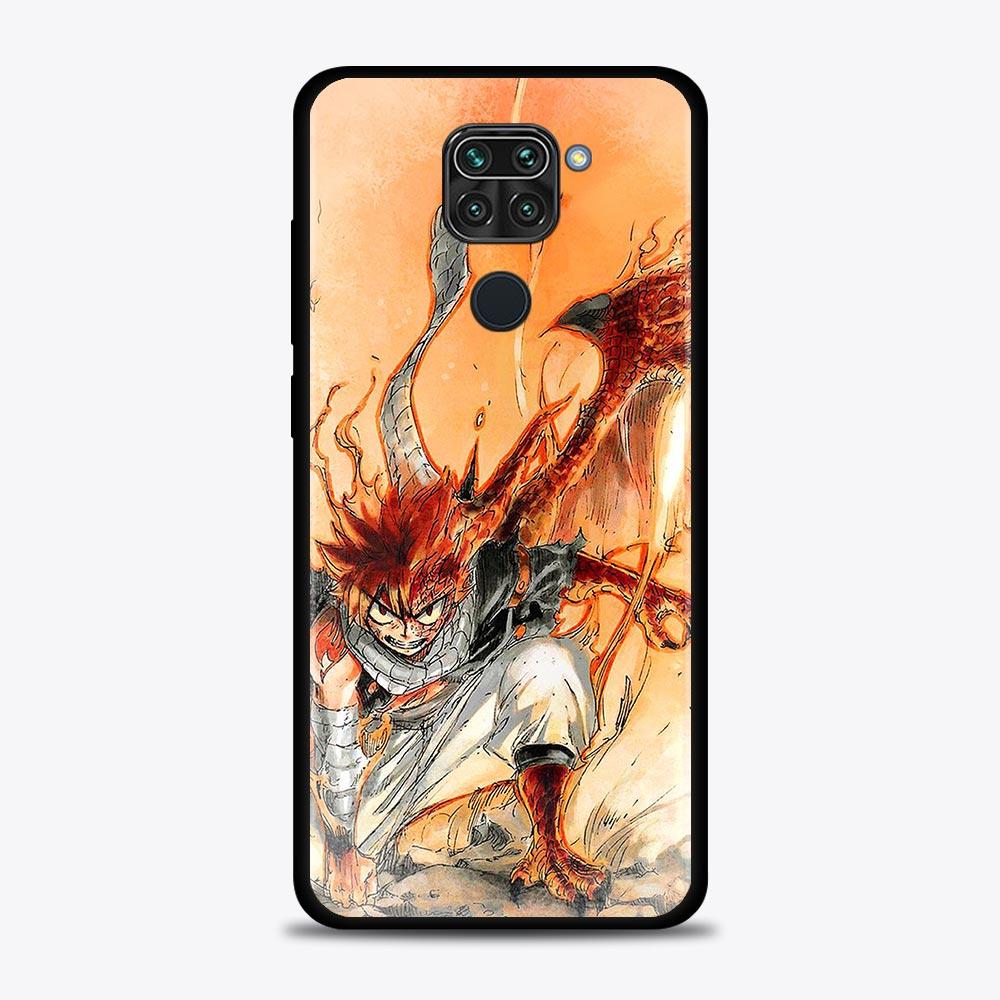 Manga Fairy Tail Anime Phone Shell For XIAOMI REDMI Note 11 9 8 10 Pro Max 7 8T 9S 10Lite Fundas for REDMI 9 8 9C 9A 8A 7A Case