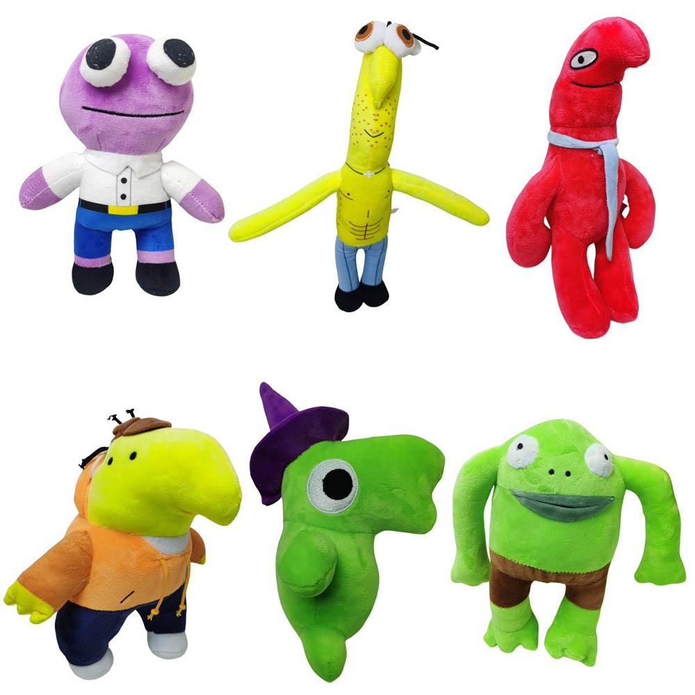 New Smiling Cartoon Supercell Spike Plush Toy Charlie Allen Pim Cartoon Characters Friends Dolls Plush Toys Gifts for Children