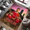 CR poster Carpet Rug for Living Room Bedroom Home Sofa Decoration,Kids play Nonslip Floor Mat