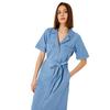 Dorothy Perkins Womens/Ladies Denim Button Through Midi Dress