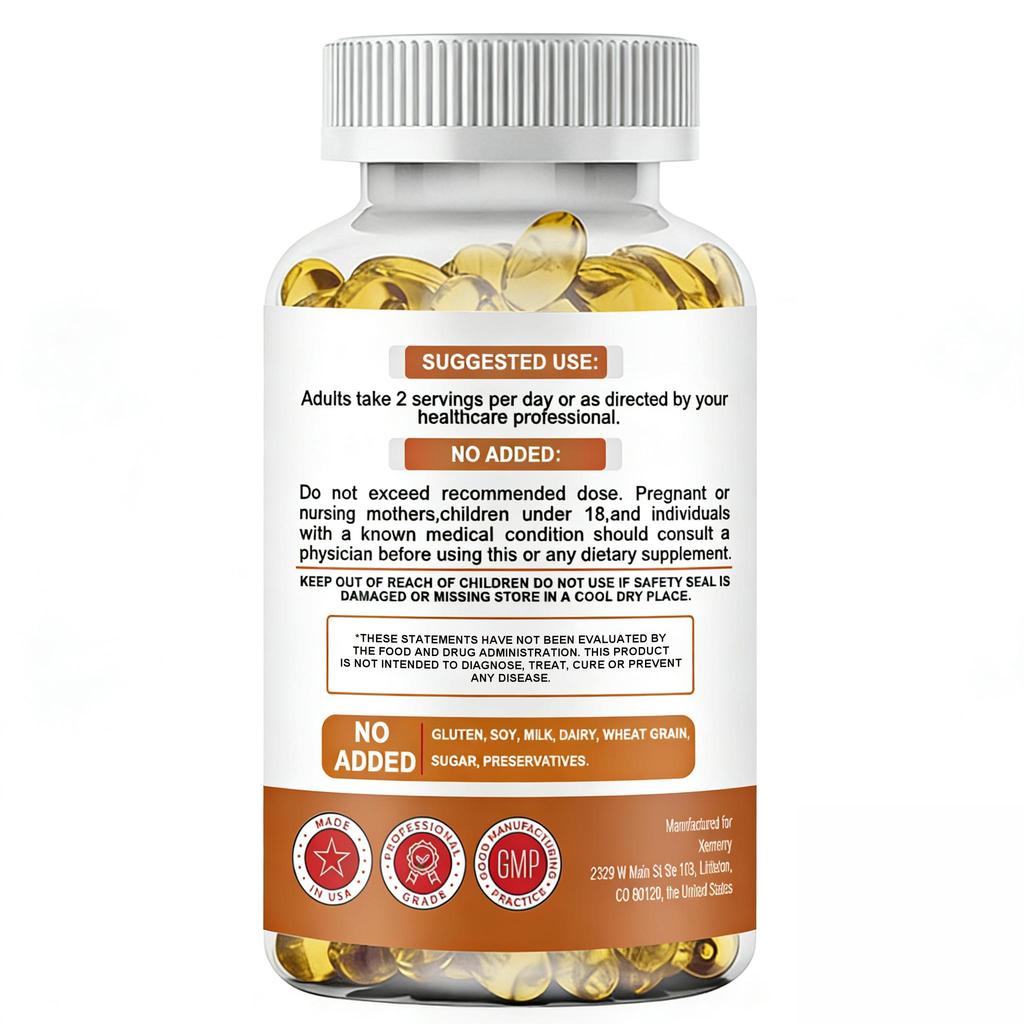 XEMENRY Vitamina C Liposomiale da 1500mg - Antiossidante, Promuove un Sistema Immunitario Sano