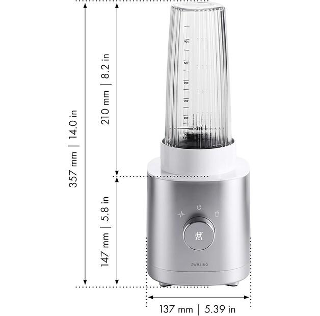 Стационарный блендер Zwilling Enfinigy edelstahl (53003-000-0)