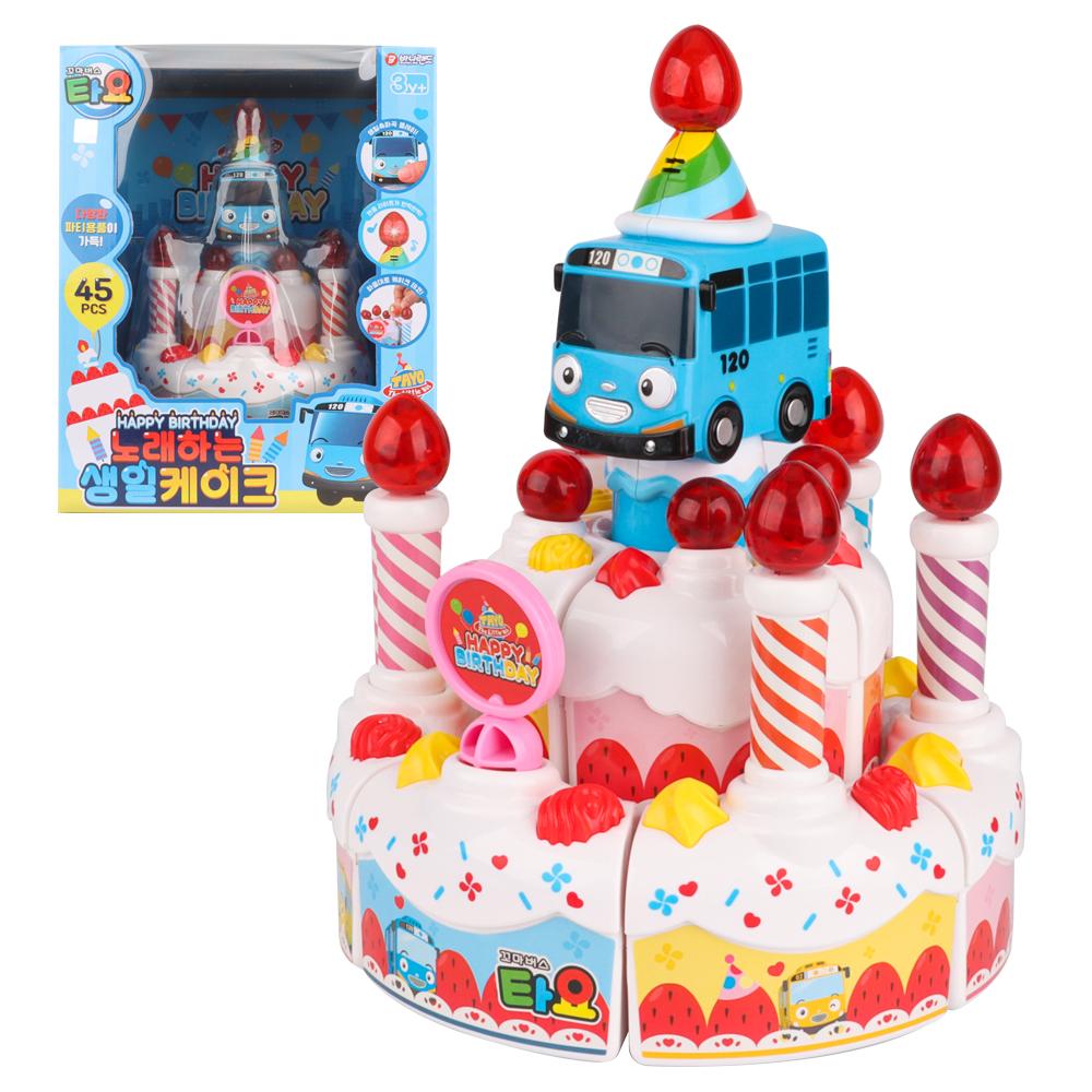 

[pororomall] Tayo The Little Bus Singing Birthday Cake Toy