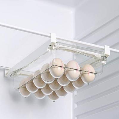Value Garden Refrigerator Tray, Hanging Storage Case, Egg Box, Holds 15 Eggs, Kitchen Storage, Pantry, Clear Case, Drawer, 30*20*9.5cm