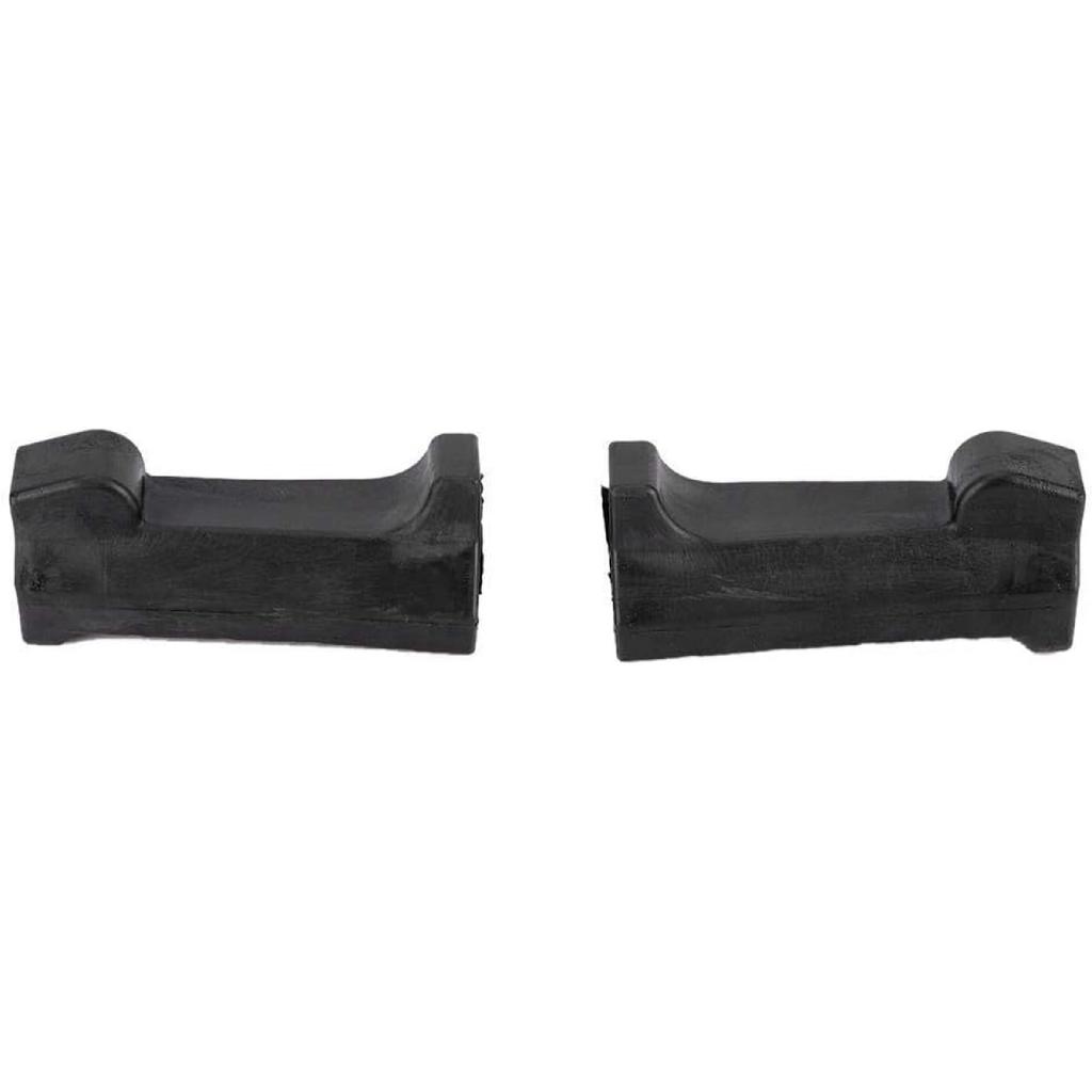 Motorcycle Front Pedal, 1 Pair Rubber Front Pedal Footrest Foot Pegs Fit for YBR 125