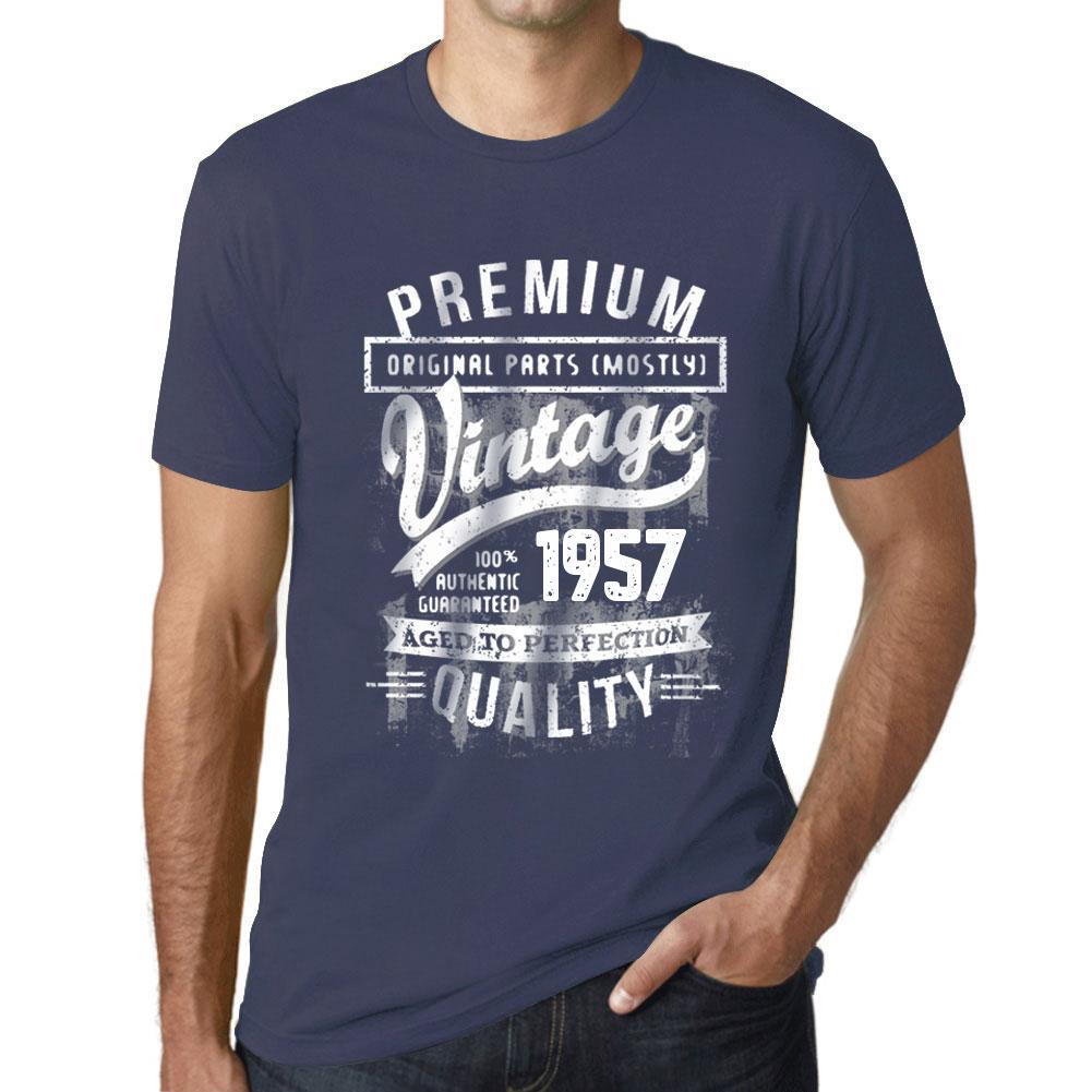 Ultrabasic Homme T-shirt Graphique Vintage Year Cadeau 1957