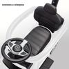 Sun Baby Mercedes C-Class 3-in-1 Ride-On Car with Push Handle and Footrests White