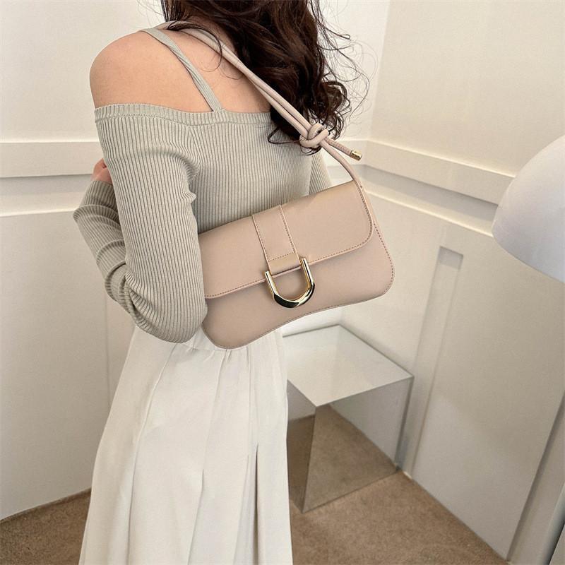 2023 New Retro Minimalist Crossbody Bag Street Fashion Trendy Shoulder Bag Women Small Single Shoulder Bag