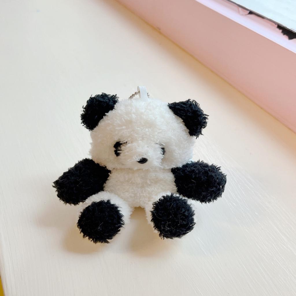 Plush cartoon plush panda for apple AirPods 1 2 3 4 Pro 2 earphone case