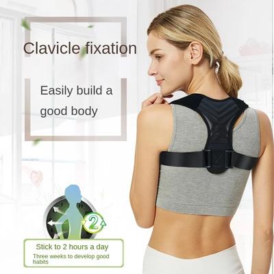 Ceinture correctrice de Posture réglable pour le dos, les épaules, la clavicule, le soutien de la colonne vertébrale, remodèle votre corps, le bureau à domicile, le sport, le haut du dos, attelle de cou