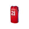 Nike NBA Jersey Basketball Tank Top, Joel Embiid #21 Philadelphia 76ers Statement Edition Men Tops Red 877219-659