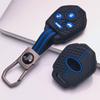 Key Shell Cover for Subaru Forester Impreza WRX STI Legacy Outback BRZ XV Non Slip Ergonomic Soft Key Shell for 4 Button Subaru Car Remote Key