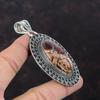Birds Eye Jasper Pendant Gemstone Vintage Pendant 925 Sterling Silver Pendant Handmade Pendant Dainty Jewelry Gift For Mom Pendant For Women