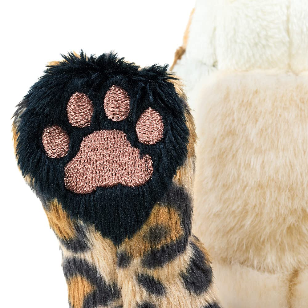 Carolata Jaguar Plush Toy (Nesoberi SeriesSoft to the Touch) Realistic Animal Toy Doll Gift Present Birthday (Checked twice)  Christmas Christmas