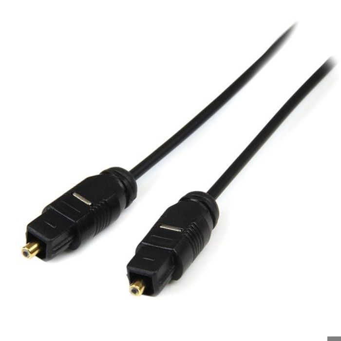 Câble Toslink (SPDIF) Audio Numérique Optique - 4,5 m - Métal Plaqué Or - STARTECH