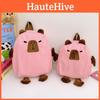 Capybara Backpack Cartoon Kindergarten Lightweight Travel Bag Children Gift