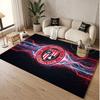 Custom Rug Stoke City FC Pattern Print Name Text Soft Non‑Slip Floor Carpet for Home Indoor Decoration