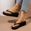 Fashion Summer Slippers Women Black Sandals Slipper Indoor Outdoor Flip-flops Beach Shoes Female Shoes Home Slides Femme