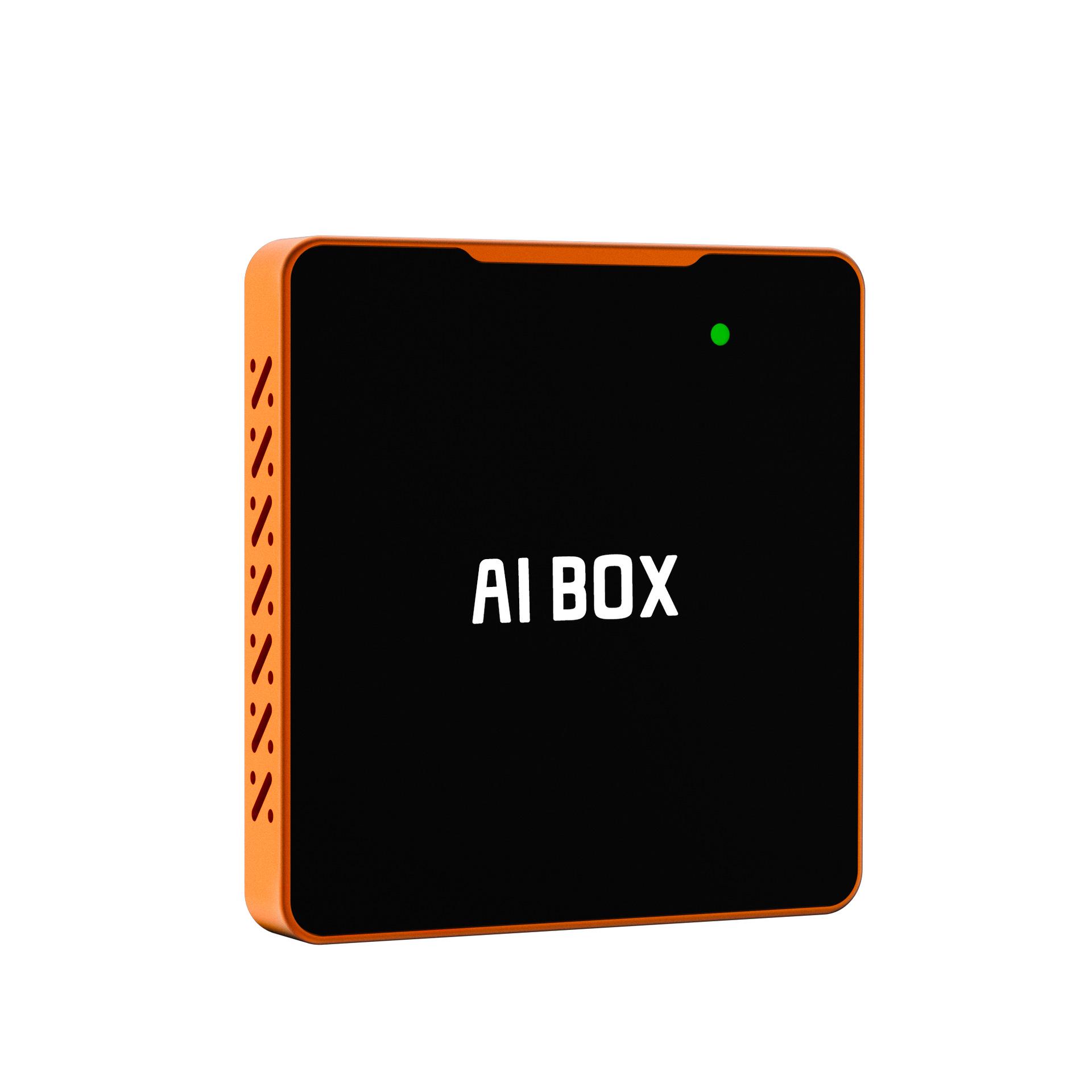 Smart Connected Portable CarPlay AIBOX: Wired to Wireless Conversion, Customizable Features Orange (2+16G)