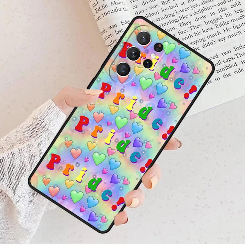 Gay Pride LGBT Rainbow Flag Phone Case For Samsung Galaxy S25 S23 S30 S8 S21 S20 FE S24 S22 Note 10 20 Plus lite Ultra