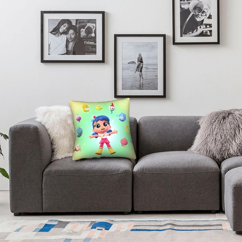 True Rainbows Kingdoms Cartoon Pillowcase Cushion Cover Decoration Pillow Case Cover Living Room Drop Shipping 45X45cm