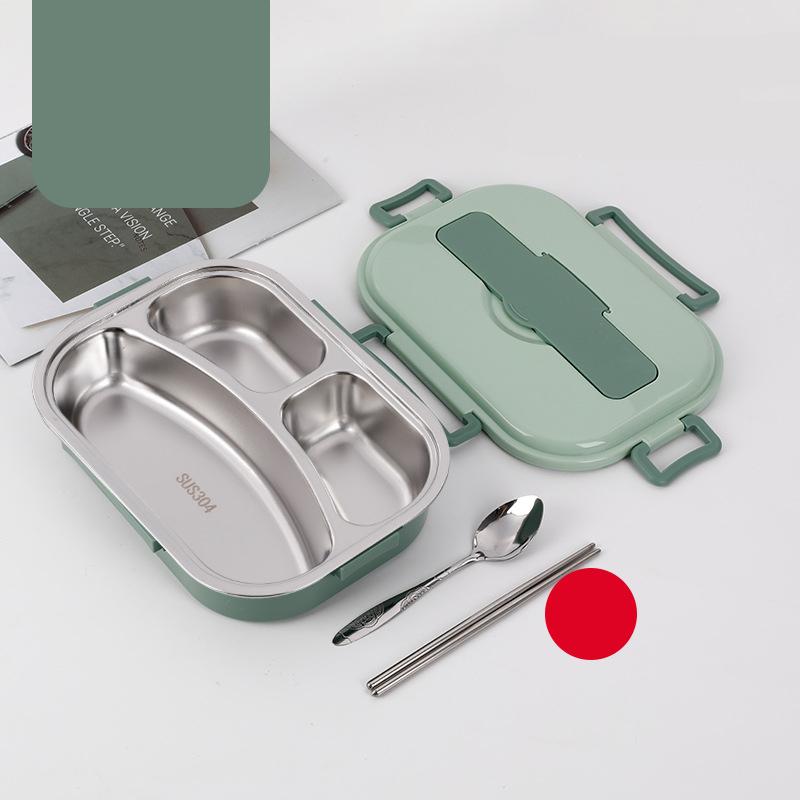 Food Storage Container Dinnerware Stainless Steel Lunch Box Portable Bento Box Food Storage Student