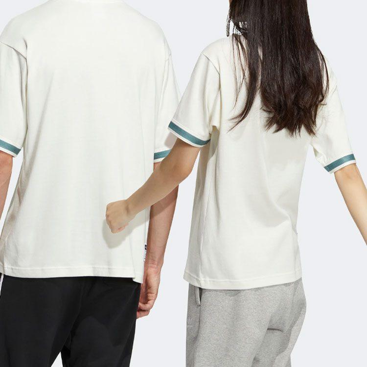 Adidas T Shirt Unisex White Marble HS2016