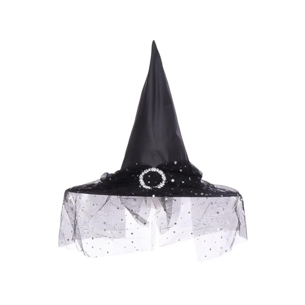Dziecięcy Kostium Czarownicy na Halloween Przebranie do Odgrywania Ról dla Dziewczynek