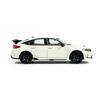 PAUDI MODEL scale 2023 Honda Civic FL5 diecast model mini size 1/64 TYPE-R car, white,