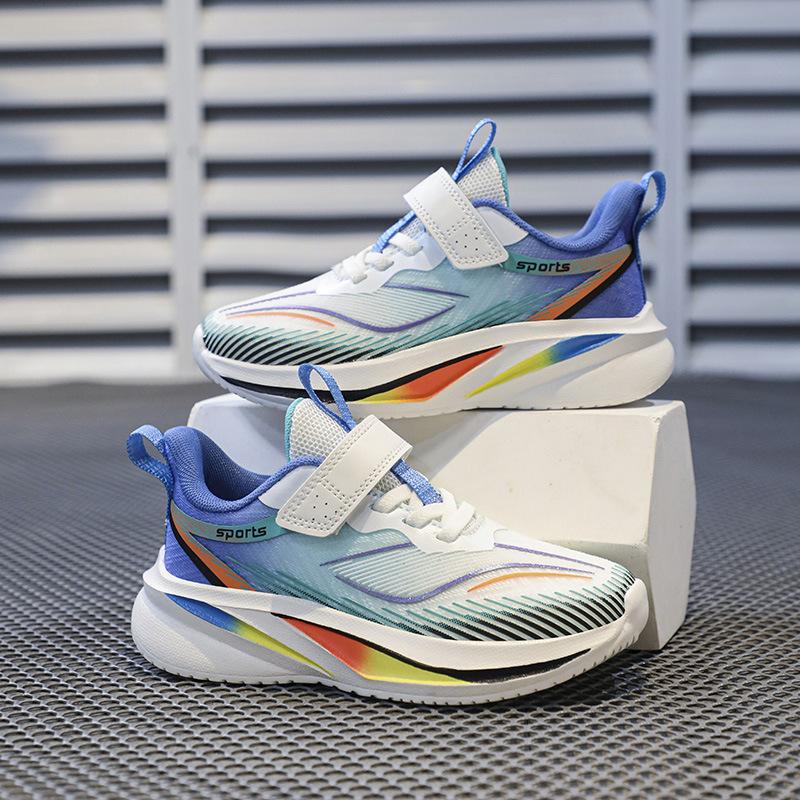 Children's running shoes Spring and summer mesh breathable, light, comfortable, fashionable and versatile students, middle and older children and b