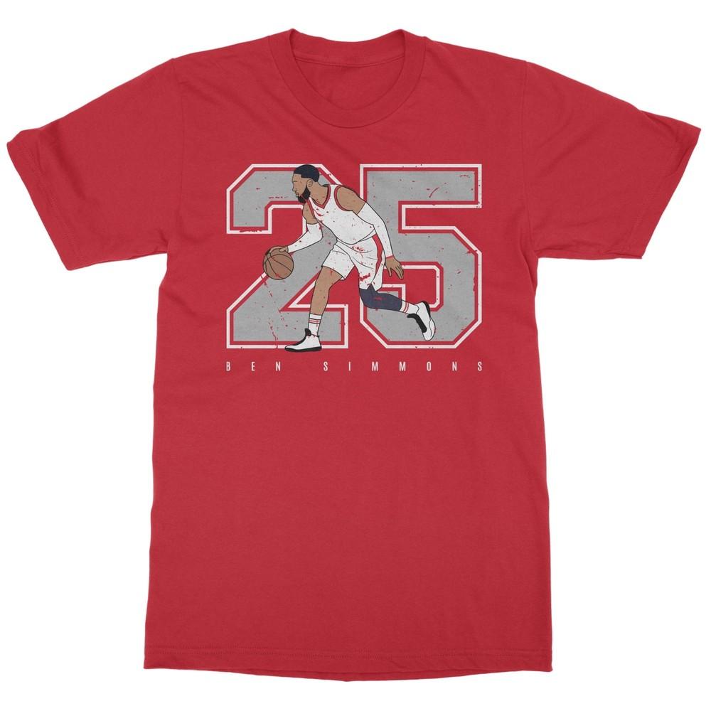 Simmons 25 Basketball Tribute Tee | Los Angeles Fans Unisex T-Shirt Unisex T-Shirt XXXL