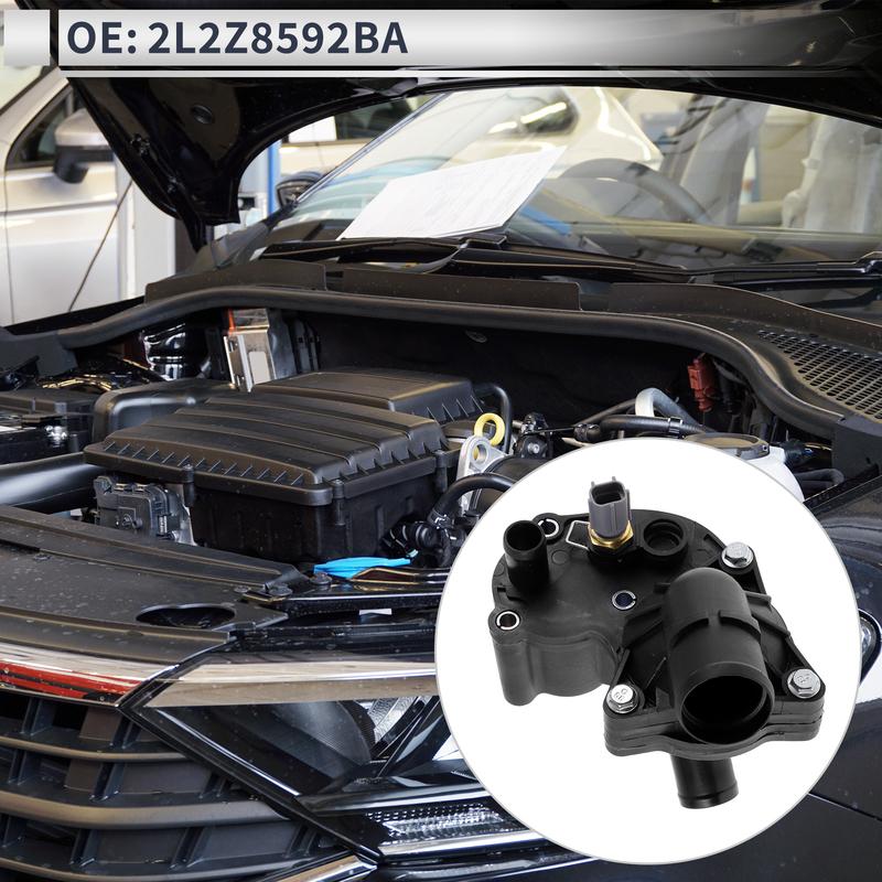 X Autohaux Engine Coolant Thermostat Housing Assembly for Ford Explorer 2001-2010