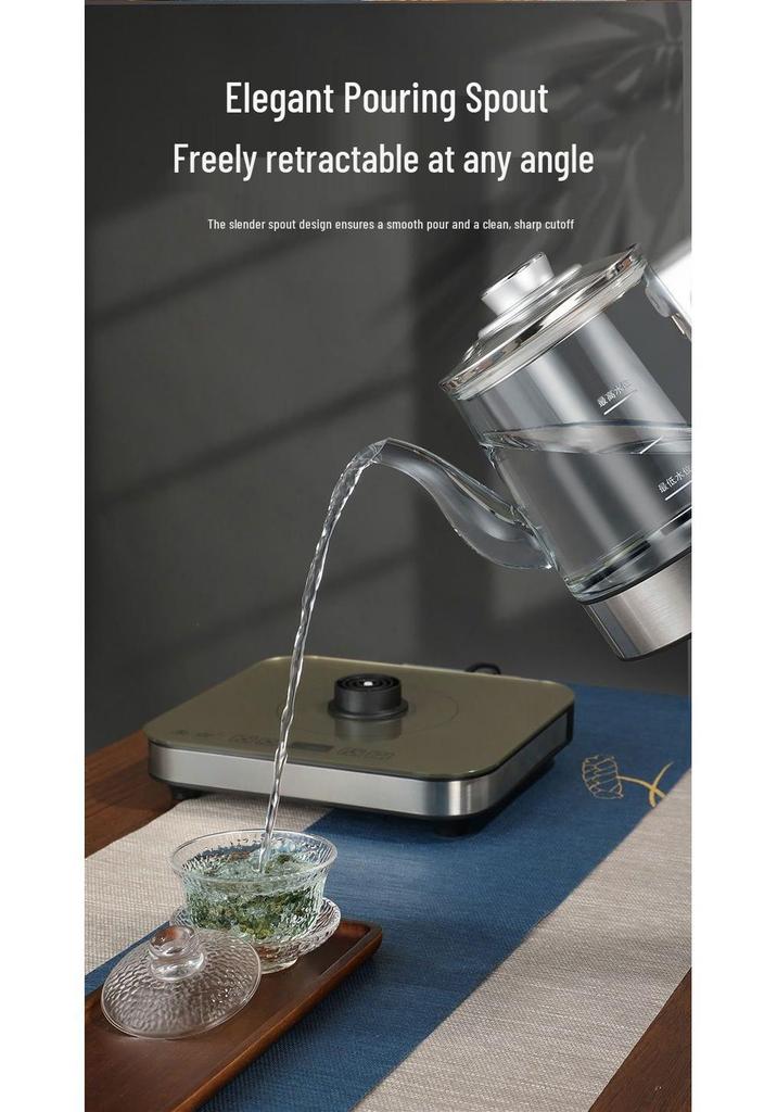 High-Power Automatic Water Filling & Boiling Kettle, 1.5L Capacity, Integrated for Home Use.