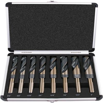 8-piece Set of Twist Drill, Small Shank Drill