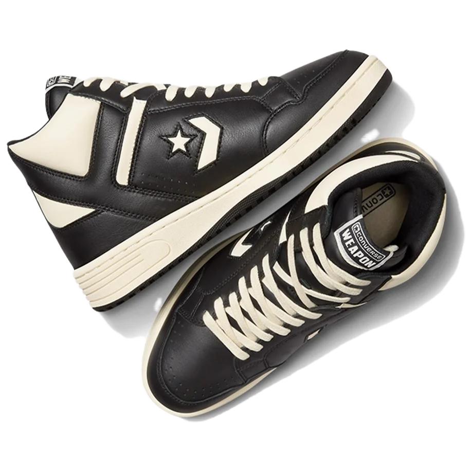 new Converse Weapon Hi Black Natural