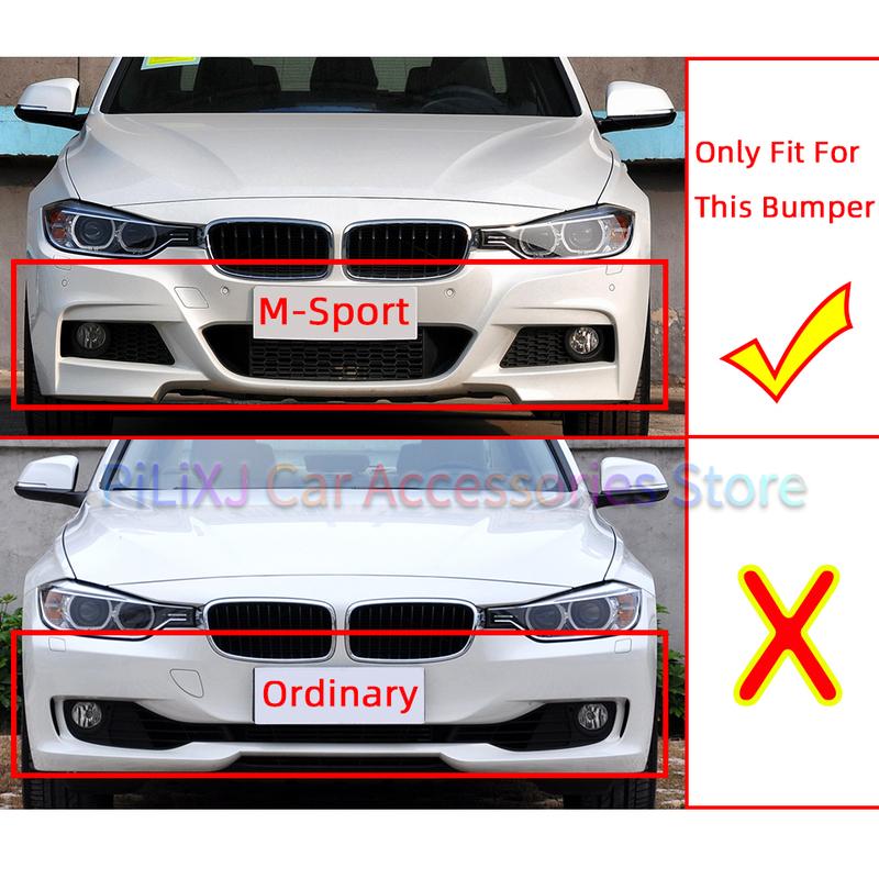 Headlight Washer Nozzle Cover Sprayer Cap Trim For BMW 3 F30 F31 320 323 325 328 330 335 M-Sport 2013-2018