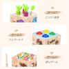 Etucdose 8in1 Holzpuzzle Lernspielzeug Spielzeug Hammerspielzeug Katahame Tsumiki Angelspiel Karottenzieher Tier Obst Montessori Holzspielzeug mit Verschiedenen