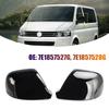 Glans Sort Vingedørspeildeksler Venstre+Høyre For VW T6 Transporter 15-19